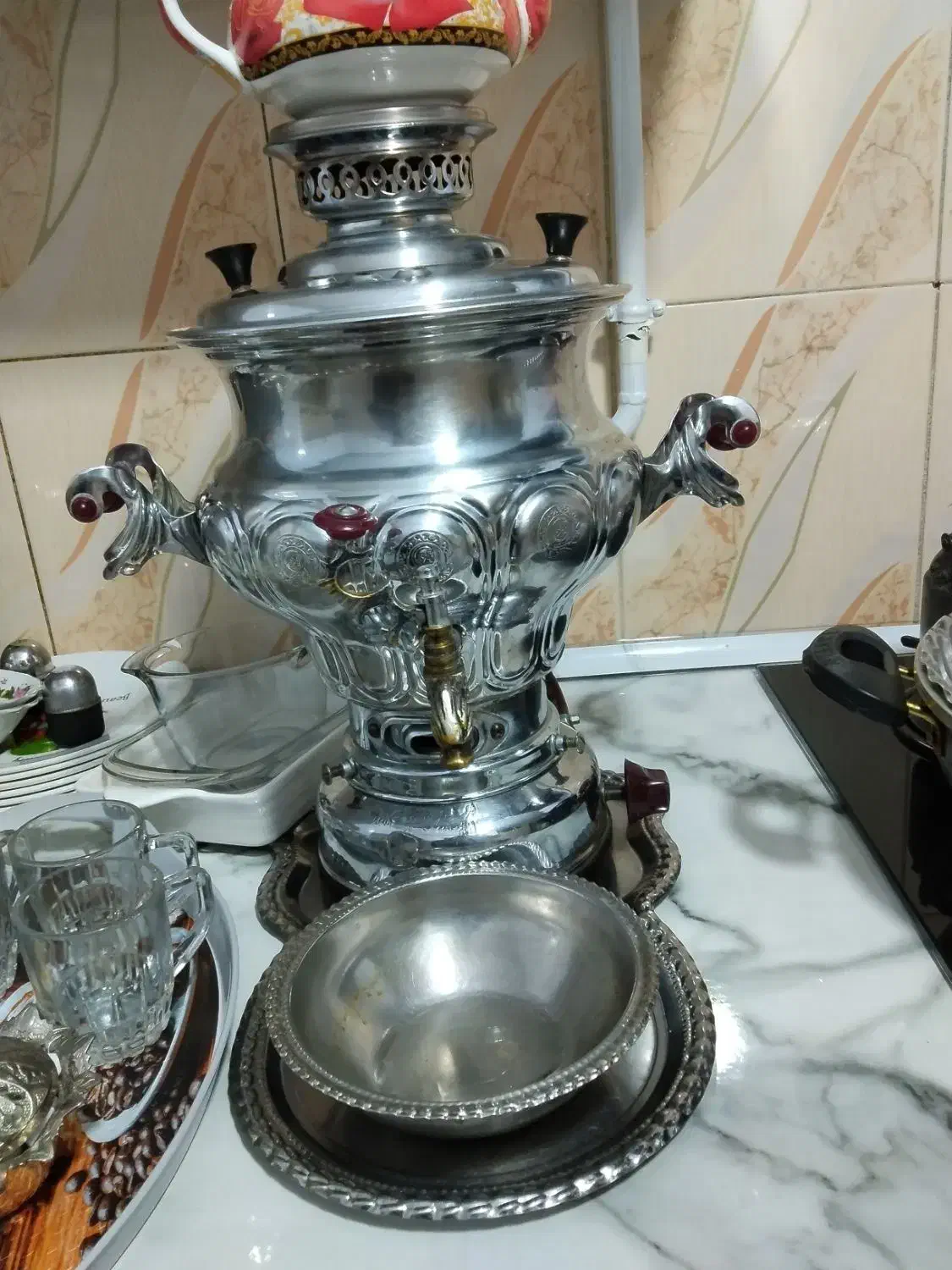 یک عدد سماور|سماور، چای‌ساز، قهوه‌ساز|همدان, |دیوار