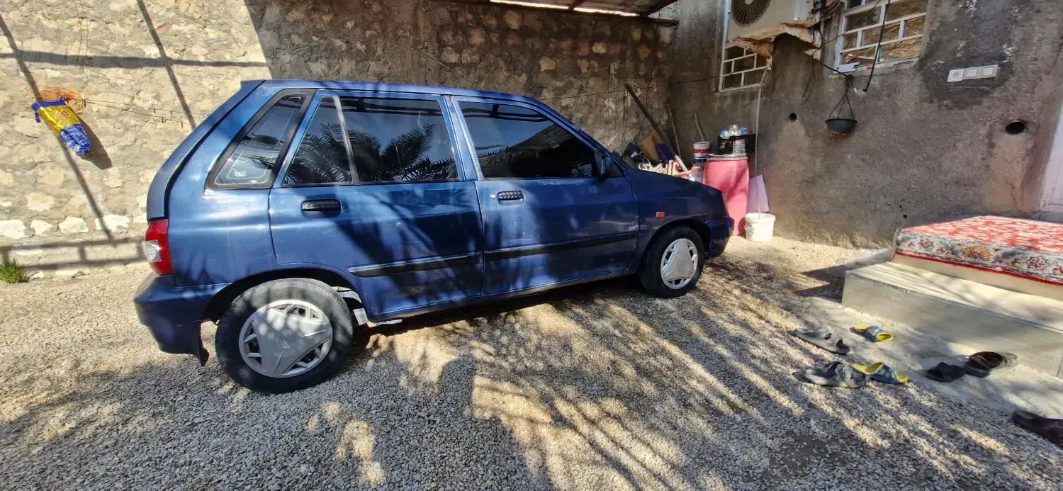 پراید هاچبک ۱۱۱ دورنگ|خودرو سواری و وانت|بندر کنگان, |دیوار