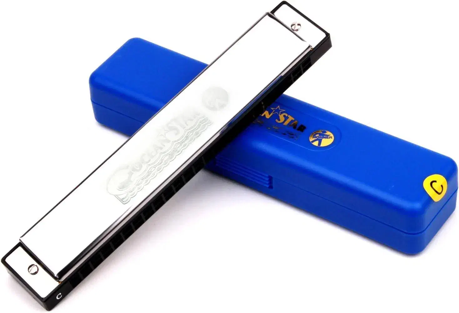 هارمونیکا کروماتیک Hohner Ocean Star|سازهای بادی|رودسر, |دیوار