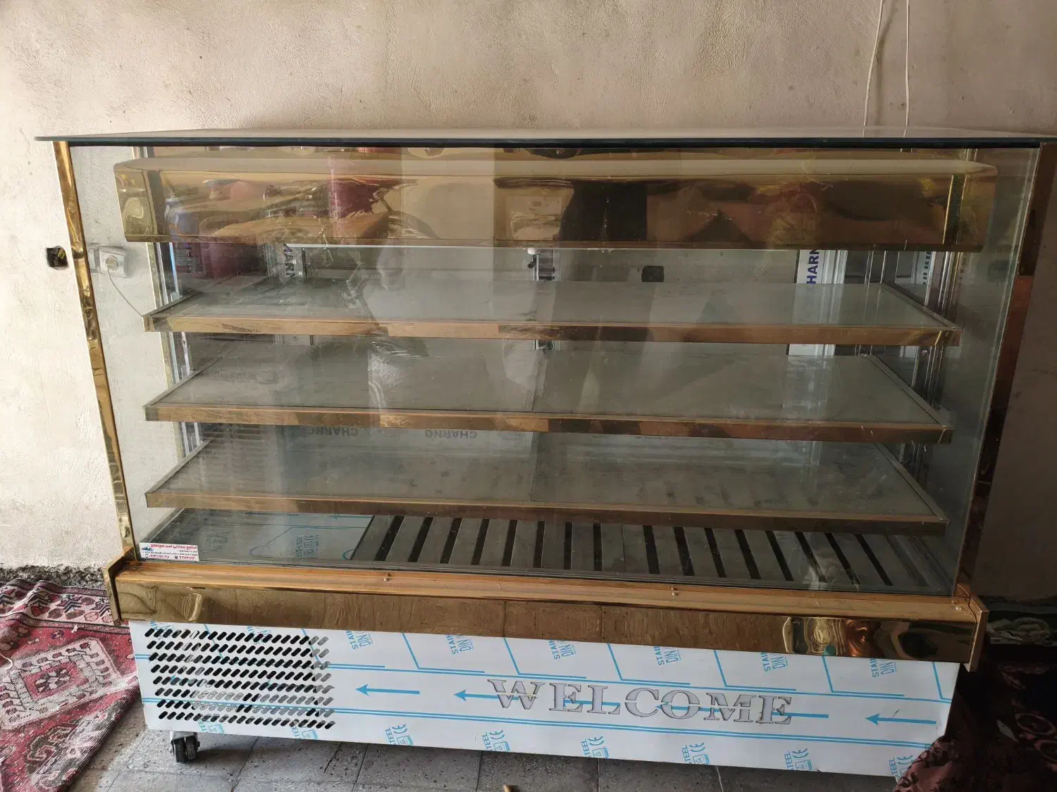 یخچال ویترینی 1.5*2 در حد نو|فروشگاه و مغازه|دهدشت, |دیوار