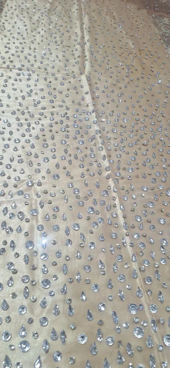 پارچه کارشده با سنگ کریستال|لباس|تالش, هشتپر|دیوار