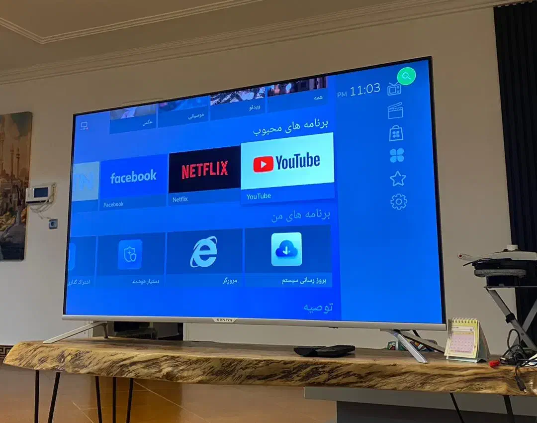 Tv suniya 50 inch|تلویزیون و پروژکتور|قائمشهر, |دیوار