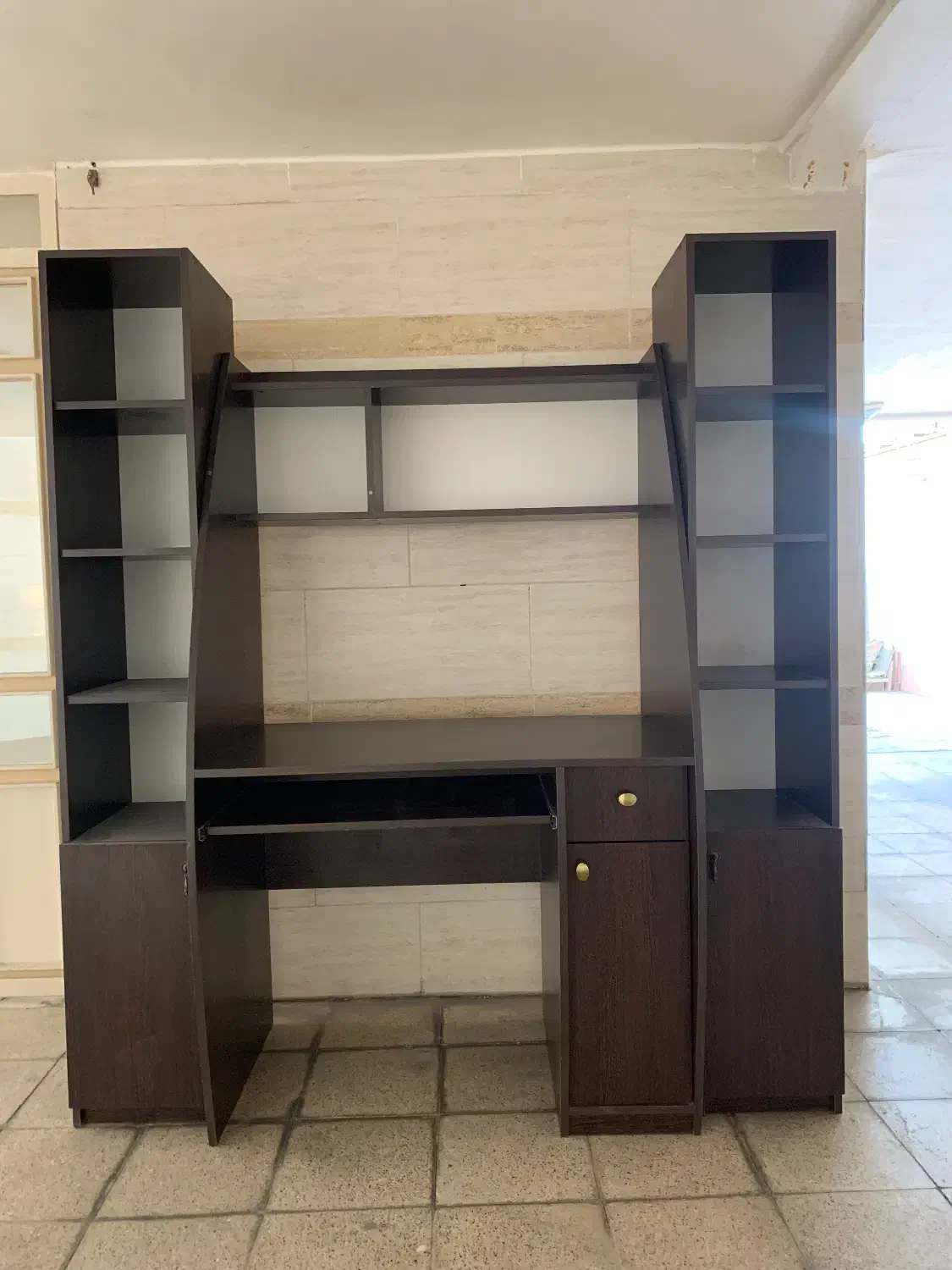 میز کامپیوتر و دوتا کتاب خانه|میز تحریر و کامپیوتر|اراک, |دیوار