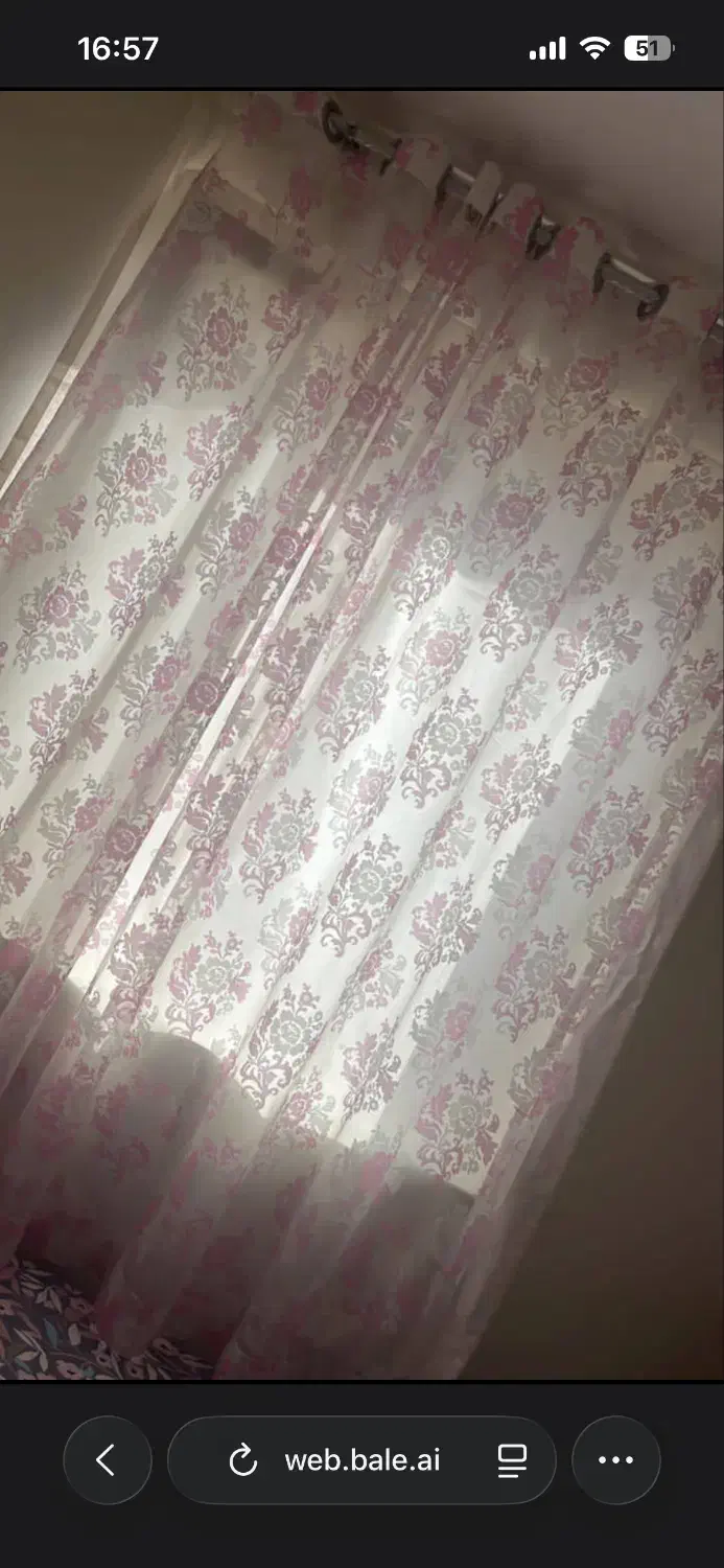 پرده|پرده، رانر، رومیزی|شهر ری, فیروزآبادی|دیوار