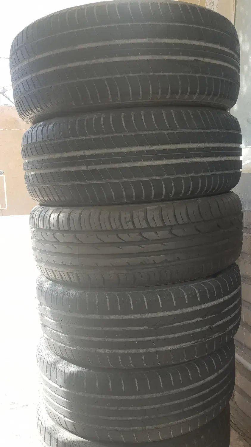 لاستیک دست دوم نِکسن کره ایی و یزد و بارز رینگ 16|قطعات یدکی و لوازم جانبی|جوادآباد, |دیوار