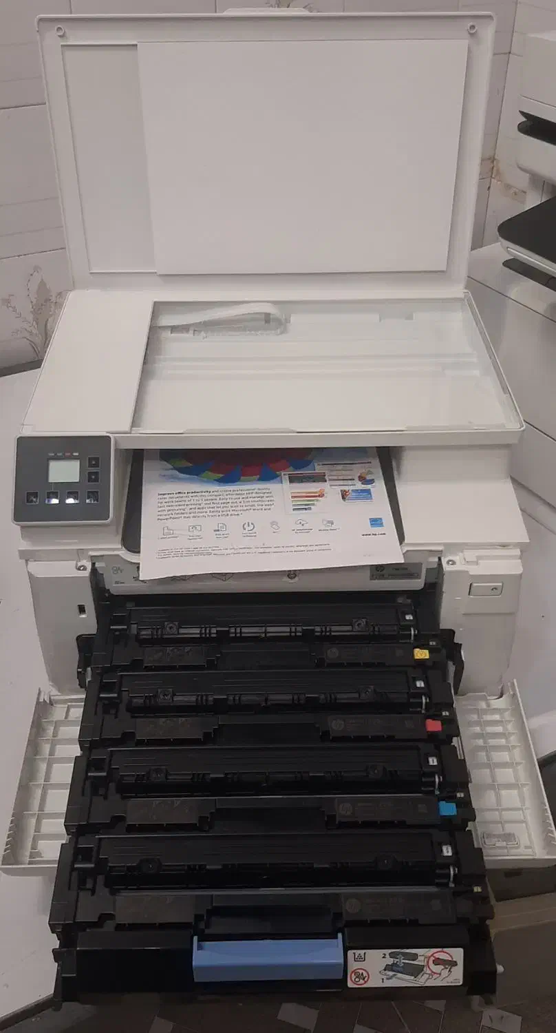 پرینتر رنگی سه کاره ۱۸۰n|پرینتر، اسکنر، کپی، فکس|شیراز, شهرک مفتح|دیوار