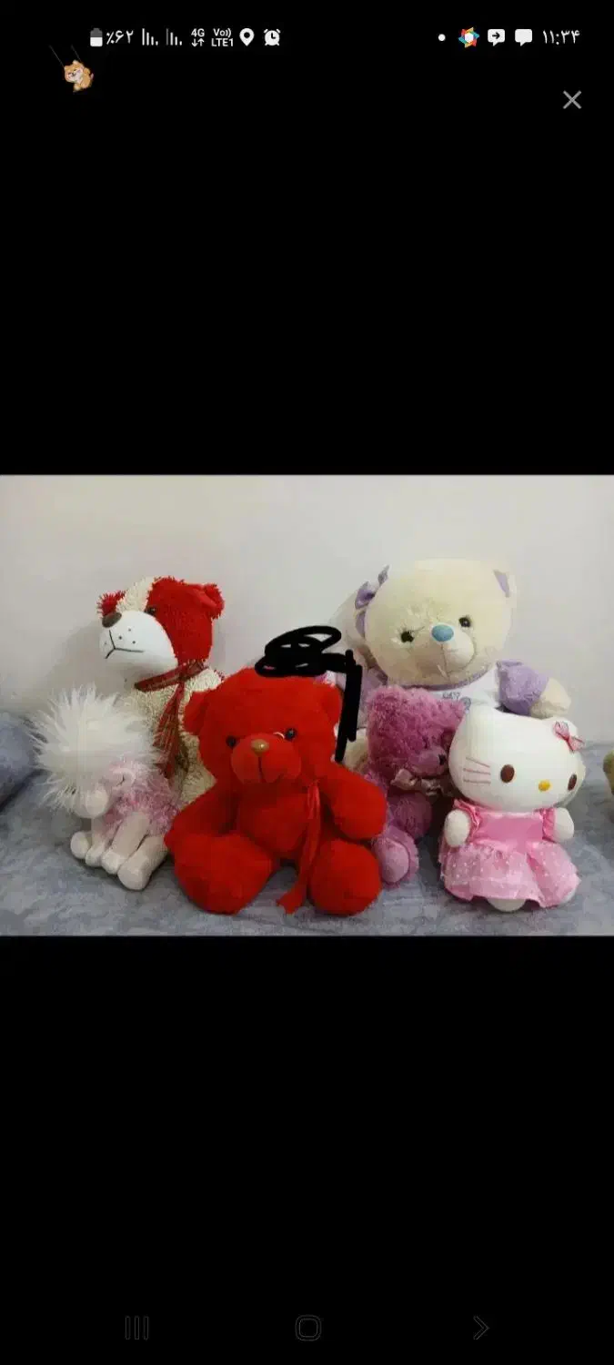 ۶ تا عروسک|اسباببازی بچه|قزوین, |دیوار