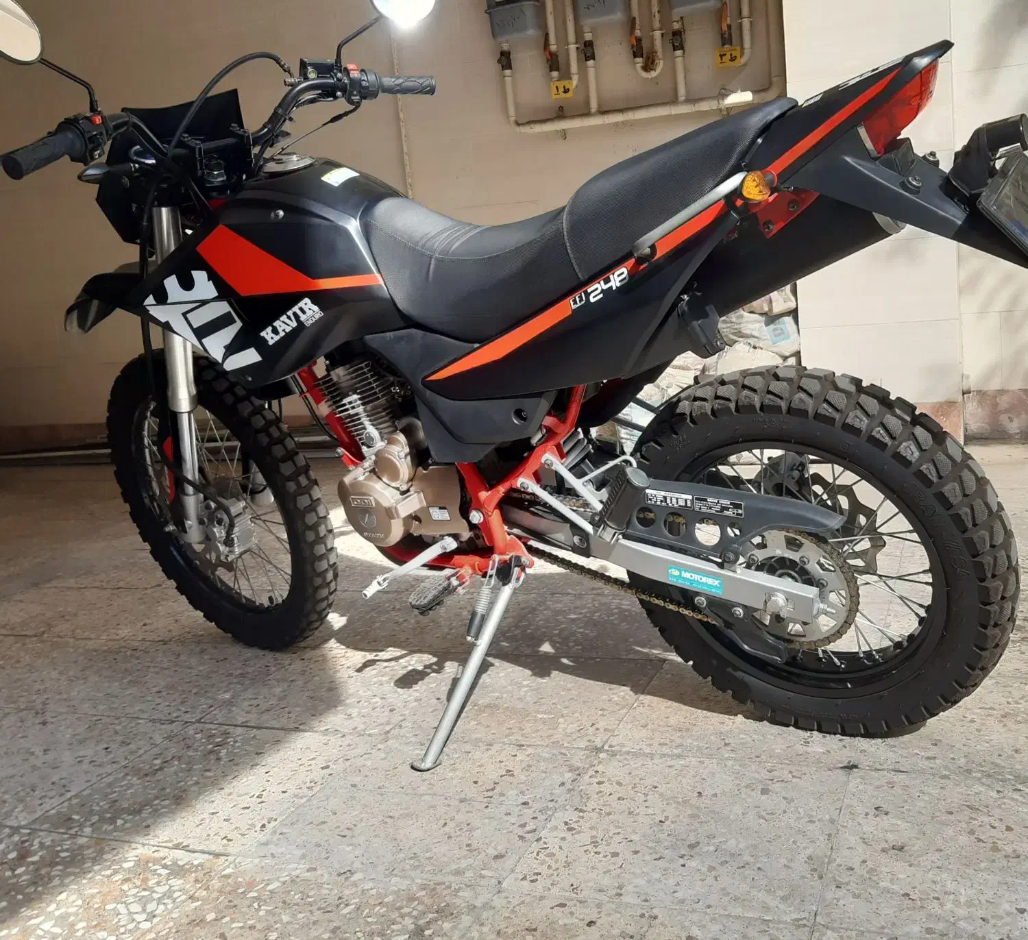 موتور تریل ۲۵۰ نو درحدصفر|موتورسیکلت|رشت, ساغری سازان|دیوار