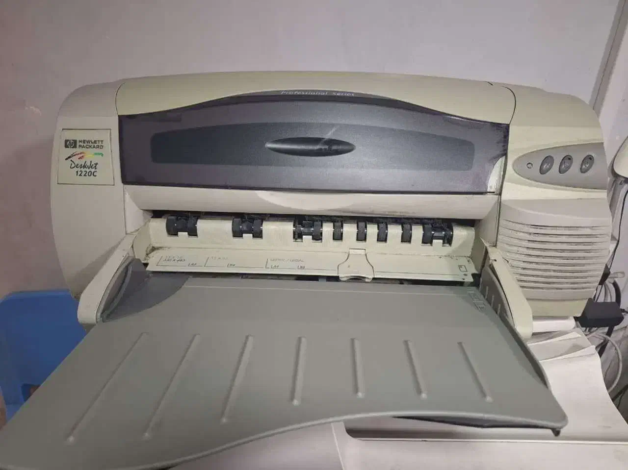 پرینترجوهر افشان سایزA3دست دوم HP DeskJet 1220c|پرینتر، اسکنر، کپی، فکس|یاسوج, |دیوار