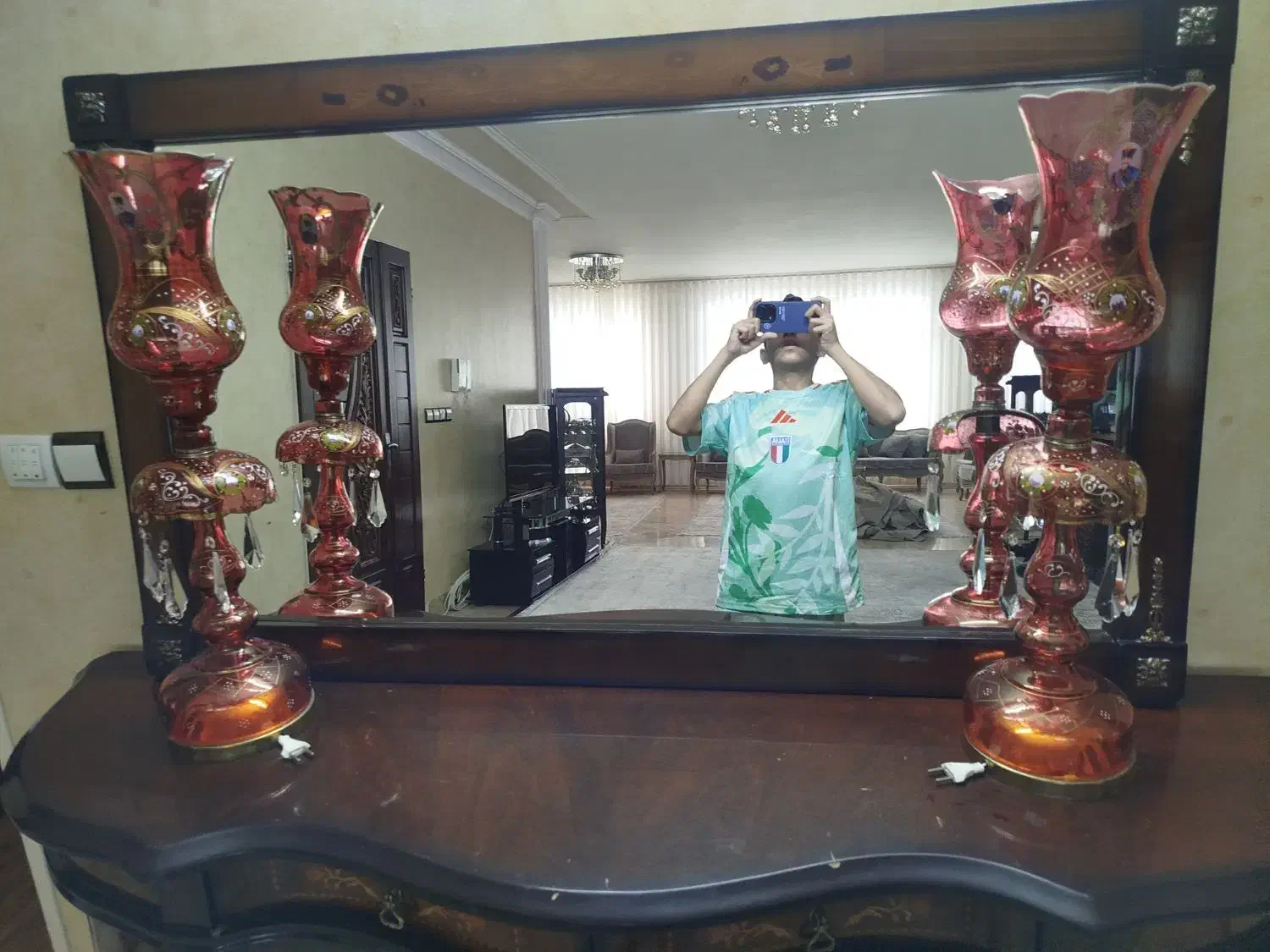 میز وکنسول با آینه وبدون شمدانی|بوفه، ویترین، کنسول|سبزوار, توحیدشهر|دیوار