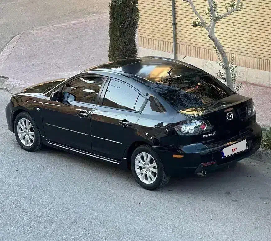 مزدا ۳ مدل ۸۸ مشکی استثنائی|خودرو سواری و وانت|یزد, |دیوار