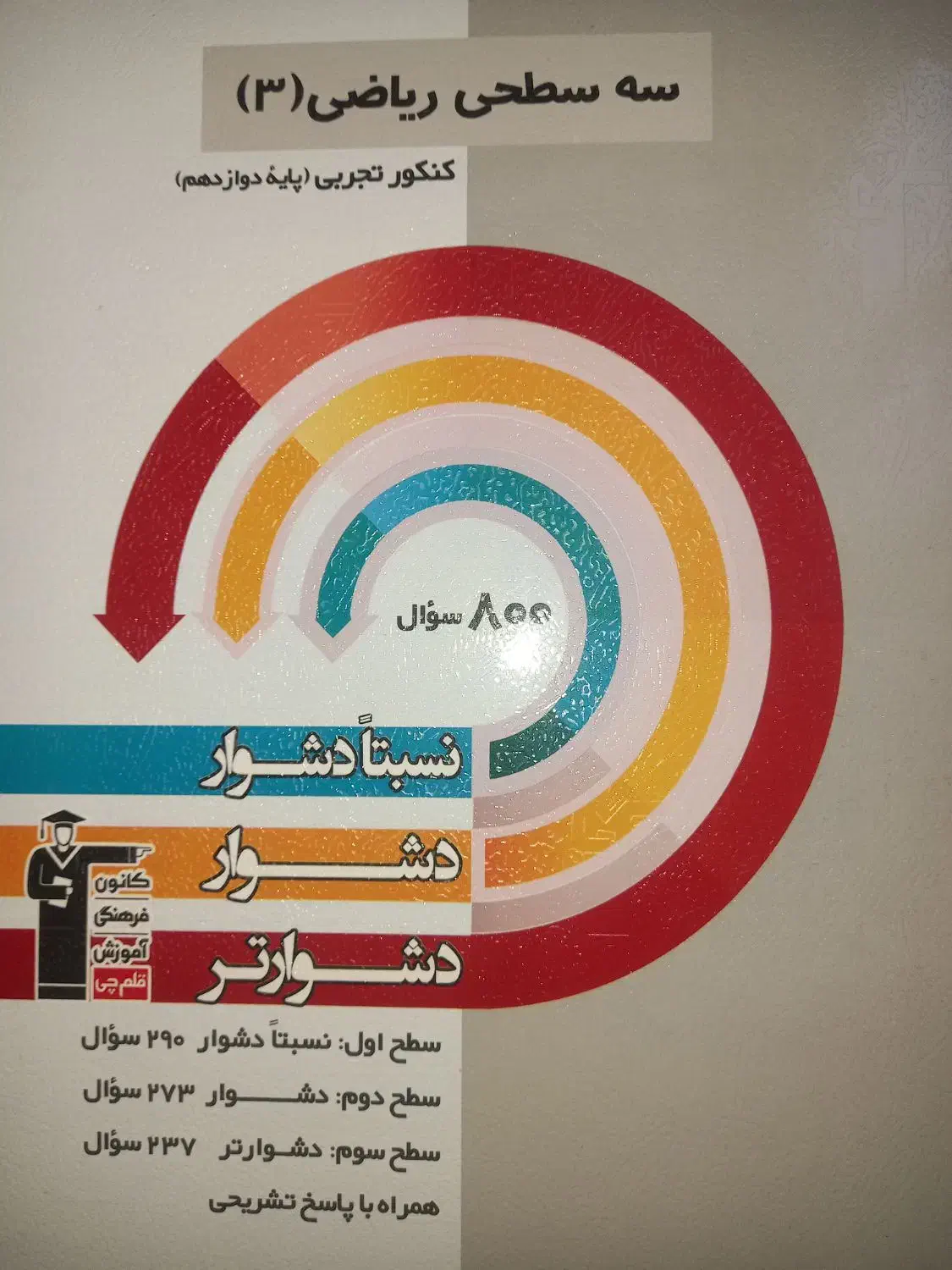 کتاب های سه سطحی قلم چی‌|کتاب و مجله آموزشی|تهران, شهرک آزادی|دیوار