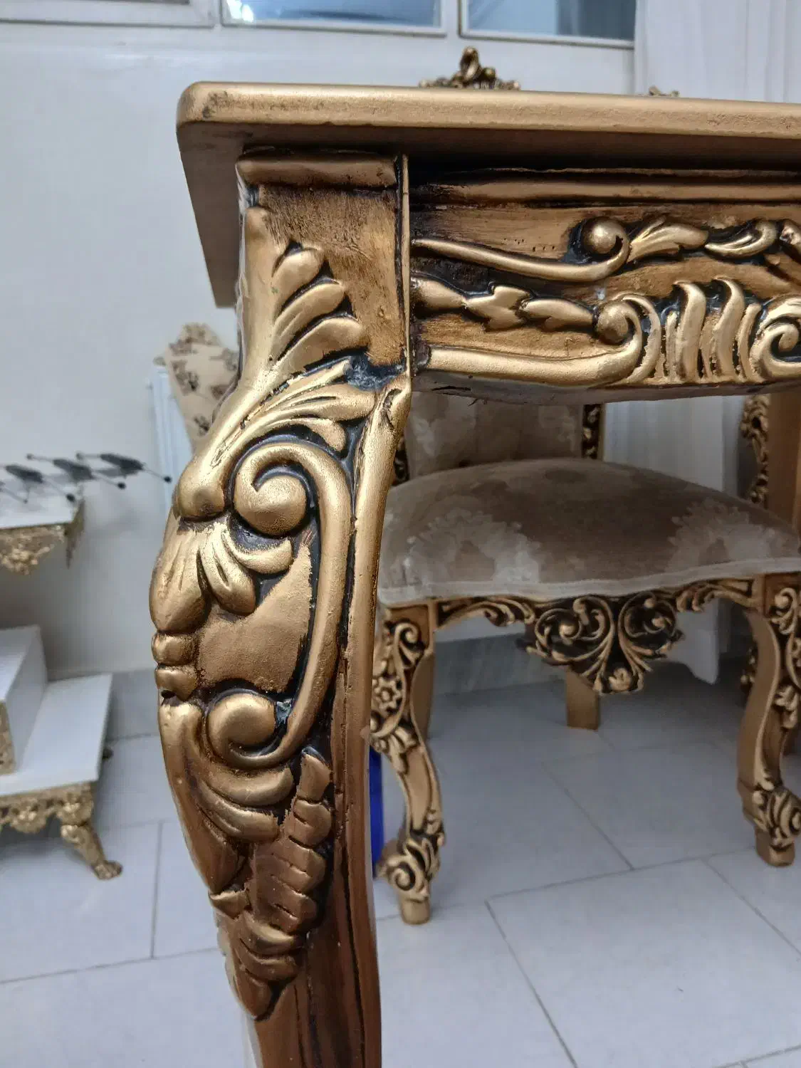 میز نهار خوری 4 نفره|مبلمان خانگی و میز عسلی|مشکیندشت, |دیوار