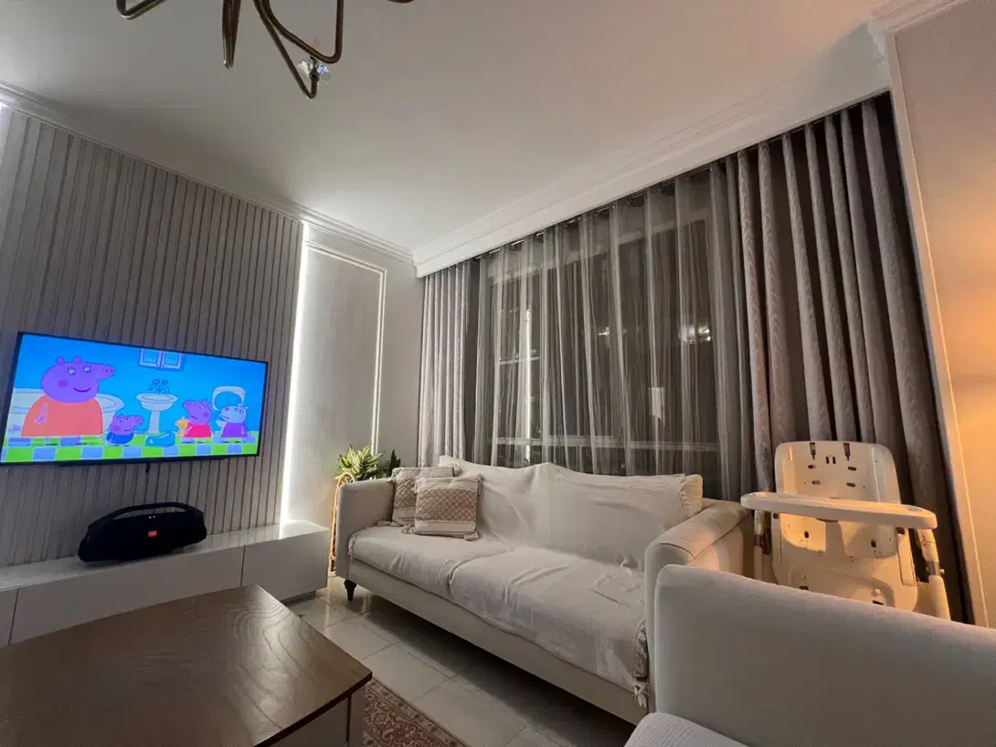 ۴/۵ متر پرده قدی تور و دو تا کناره خارجی درجه ۱|پرده، رانر، رومیزی|تهران, سازمان برنامه شمالی|دیوار