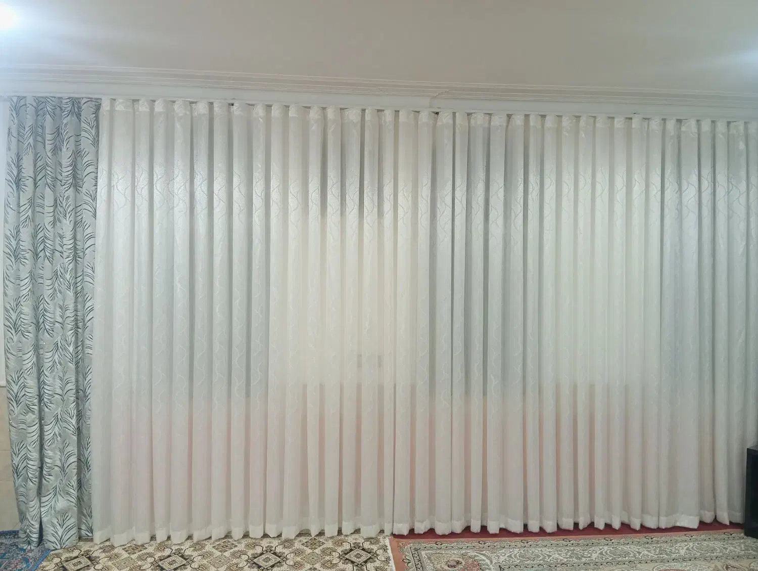 پرده (دوخت مینیمال)|پرده، رانر، رومیزی|قم, نیروگاه|دیوار