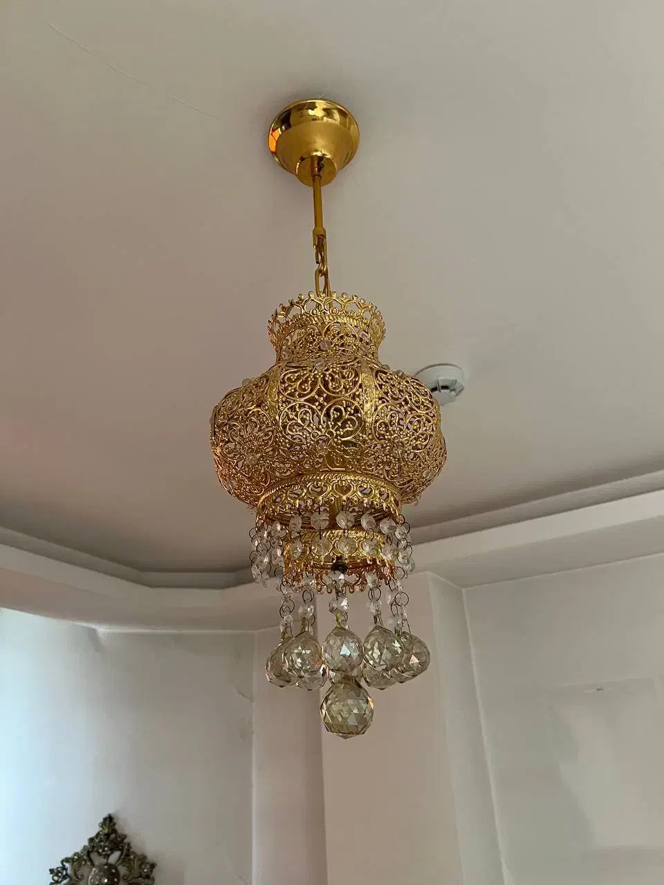 لوستر|لوستر و چراغ آویز|اصفهان, مسجد مصلی|دیوار