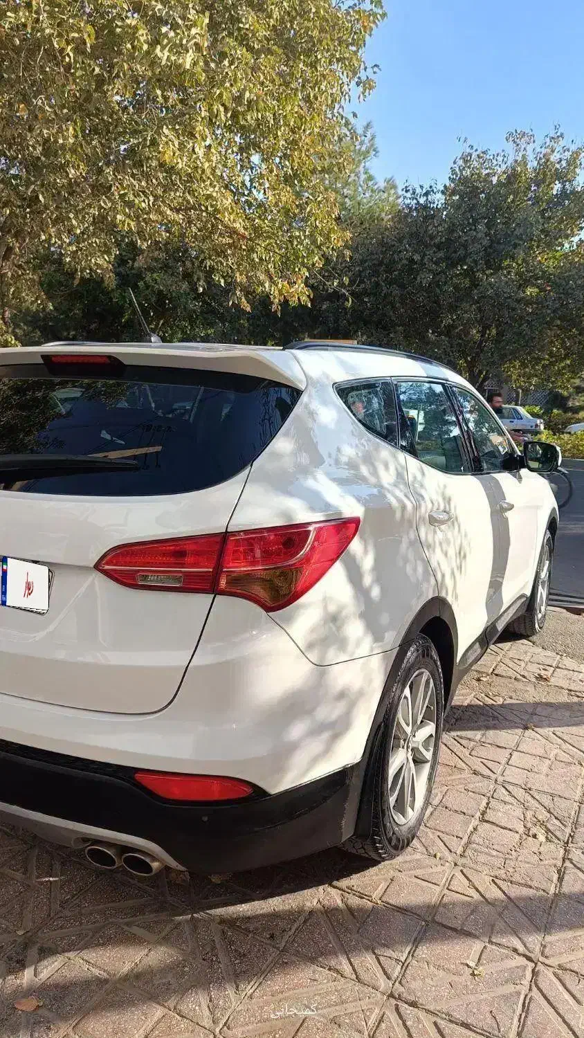 سانتافه 2014 سفید تک دف تمیز|خودرو سواری و وانت|قم, آزادگان|دیوار