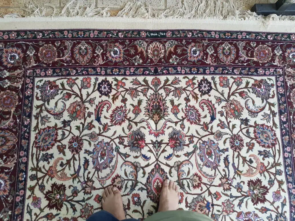 فرش دستبافت نفیس وخوشرنگ|فرش|شاندیز, |دیوار