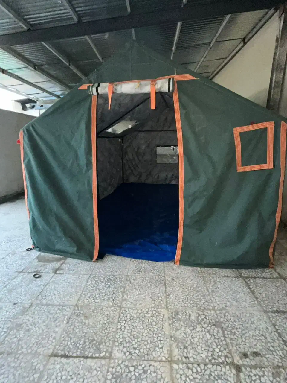چادر عشایری سبز نوار دوزی سایبان بغل برزنت|کوهنوردی و کمپینگ|تهران, تهرانسر شرقی|دیوار