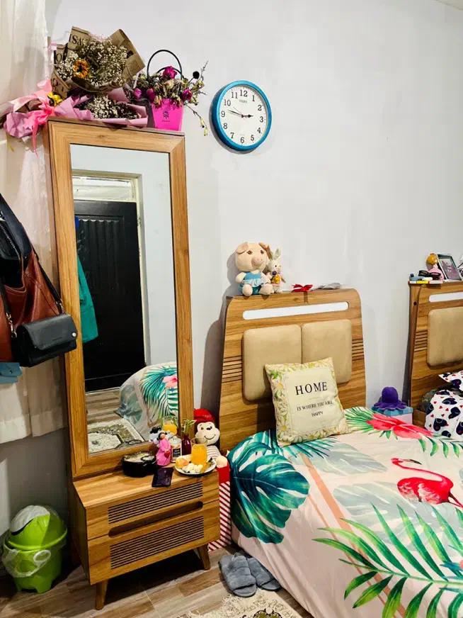 تختخواب تک نفره+دوکشو زیرتخت|تخت و سرویس خواب|گنبد کاووس, |دیوار