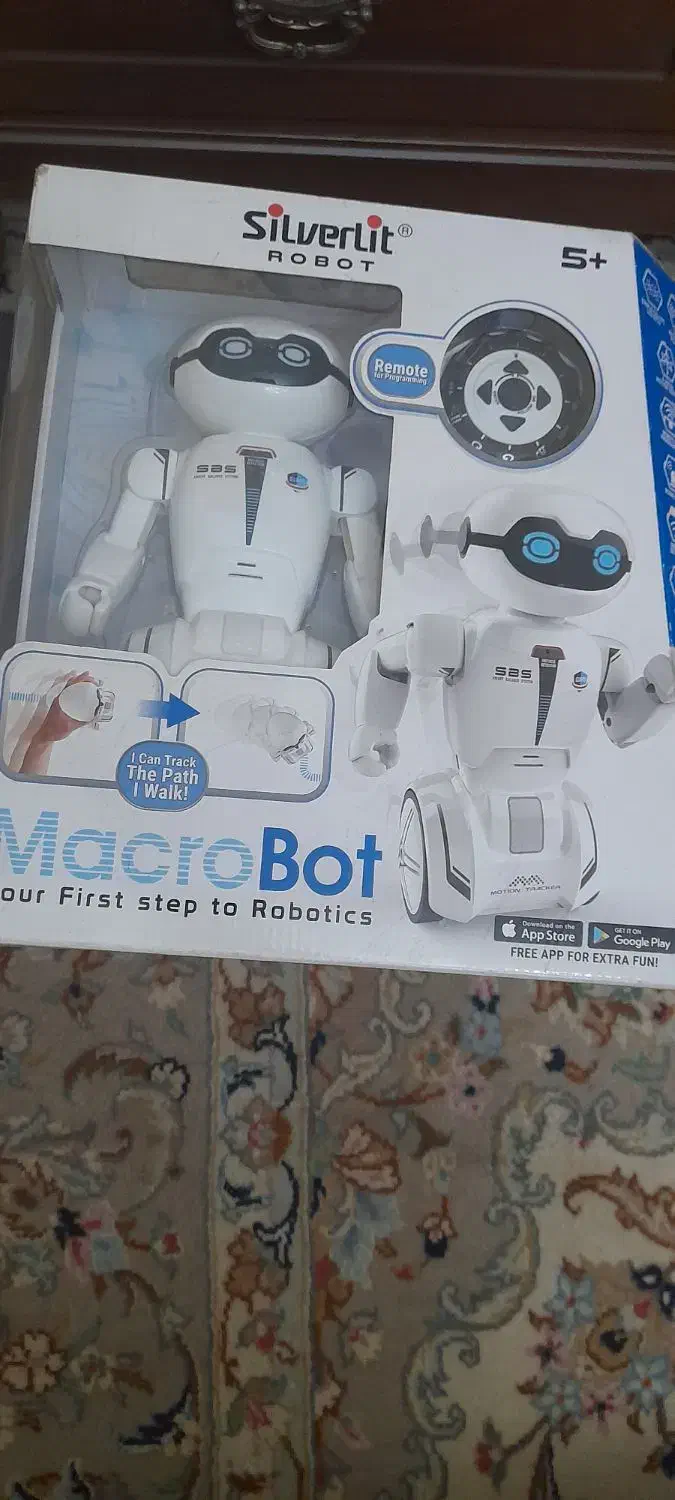 رباتmacrobotپیشرفته silverlit|اسباببازی بچه|تهران, علم و صنعت|دیوار
