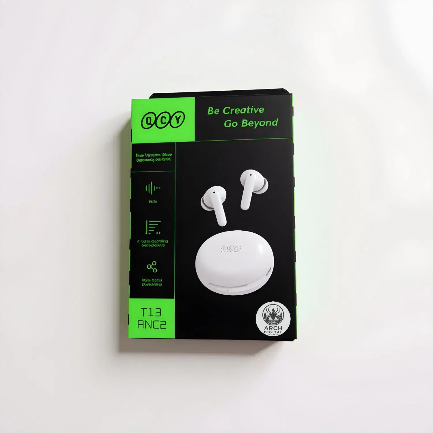 ایرفون بلوتوثی شیاومی QCY T13 ANC2 سفید در رشت|لوازم جانبی موبایل و تبلت|رشت, نخودچر|دیوار