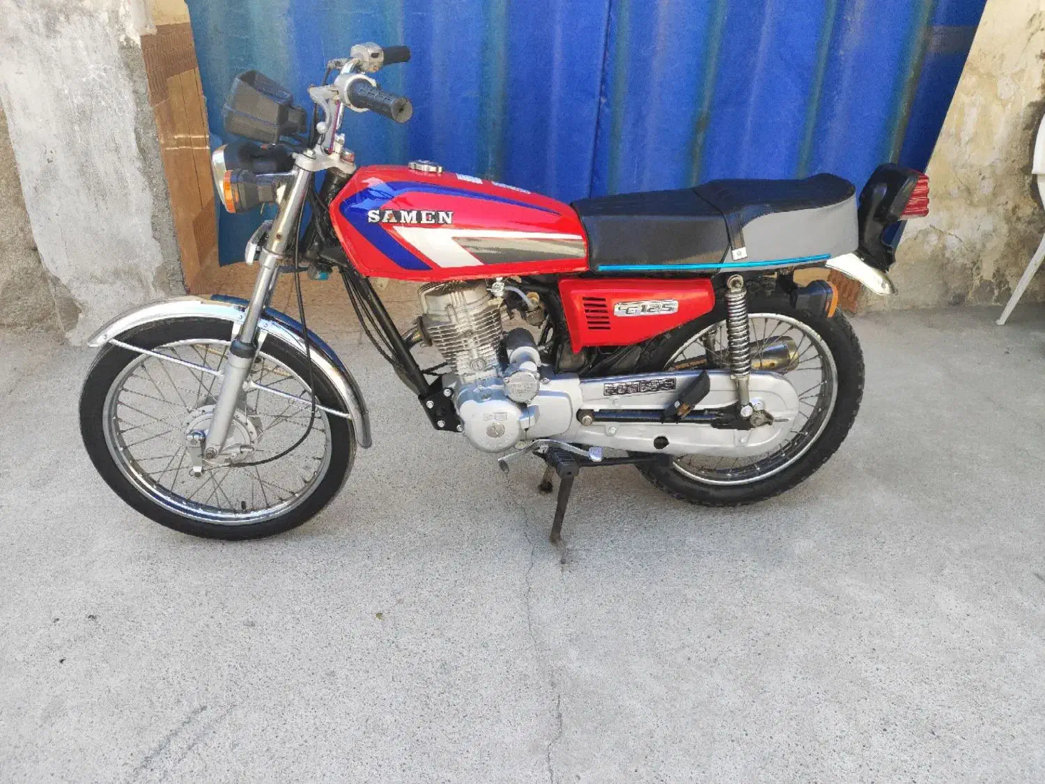 موتور پارکینگی پولی روغنی مدل 90|موتورسیکلت|بندر ماهشهر, |دیوار