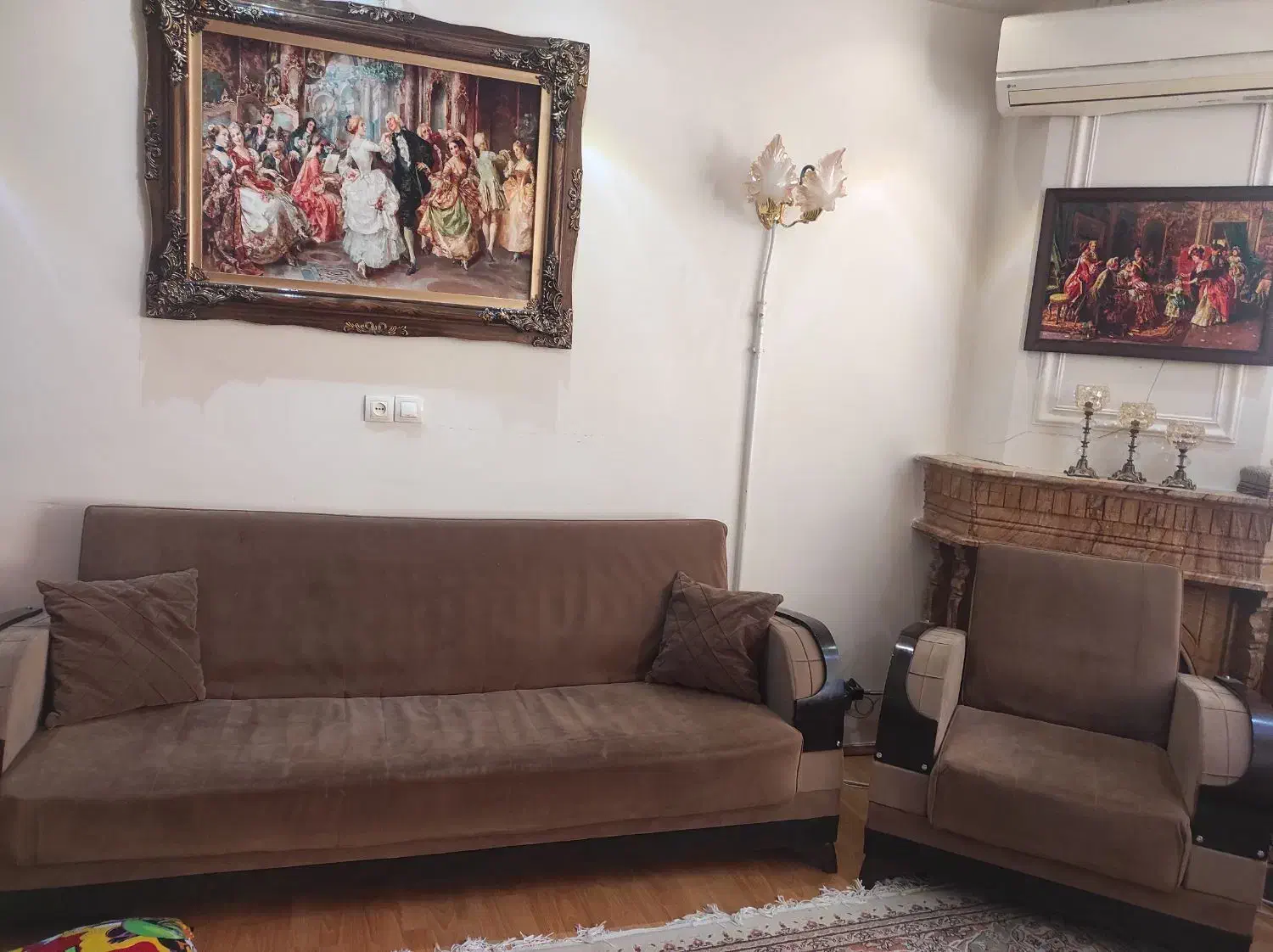 مبل هشت نفره و ناهارخوری 6 نفره|مبلمان خانگی و میز عسلی|خوی, |دیوار