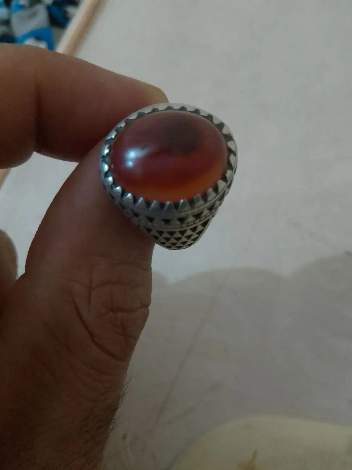 انگشتر نقره یمنی|کلکسیون اشیاء عتیقه|چابهار, |دیوار