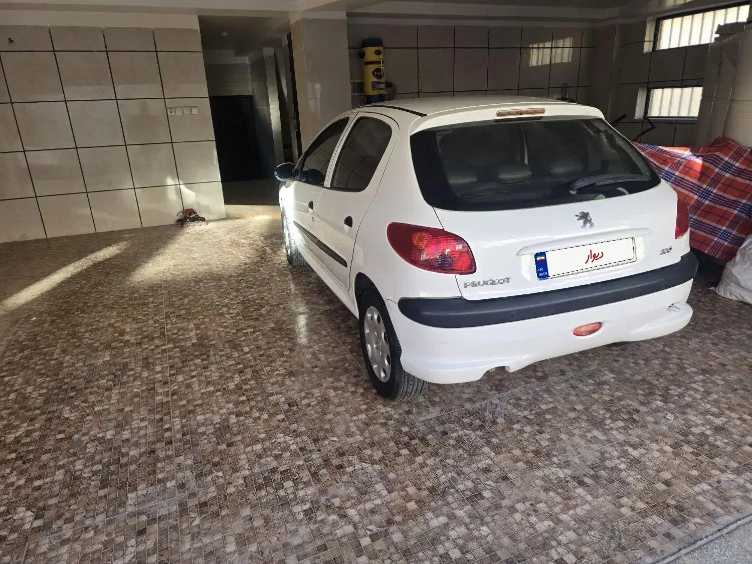 ۲۰۶ تیپ۵ مدل۹۳|خودرو سواری و وانت|یزد, |دیوار