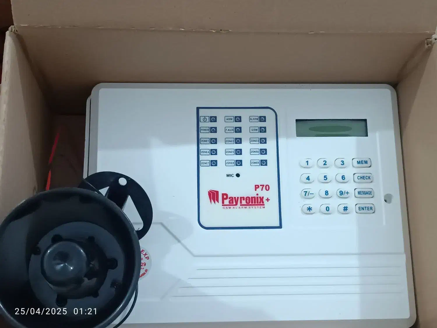 دزدگیر پایرونیکس|دوربین مداربسته|دهدشت, |دیوار