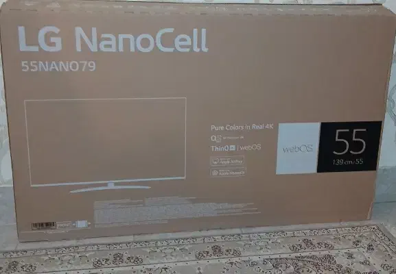 کارتن خالی تلویزیون ال جی ۵۵|تلویزیون و پروژکتور|بوشهر, |دیوار