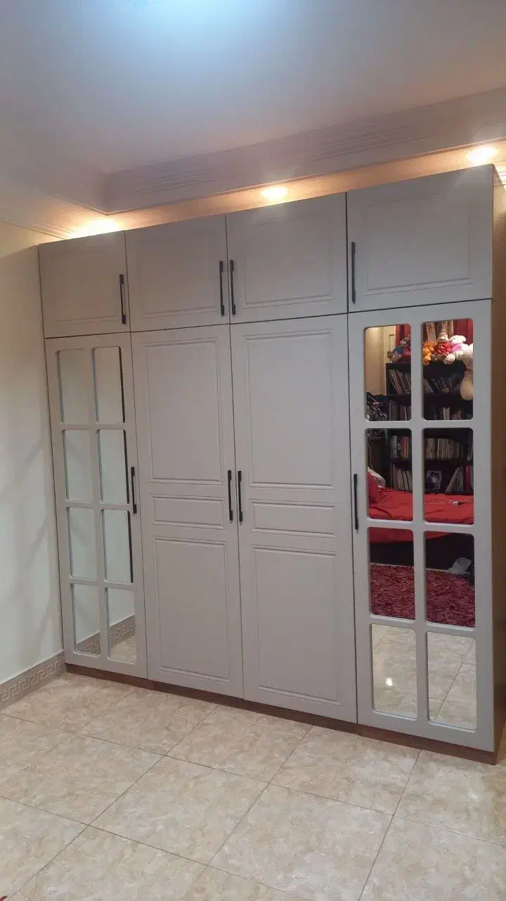 کمددیواری نیوکلاسیک عرض ۲۰۰|جاکفشی، کمد، دراور|تهران, اوقاف|دیوار