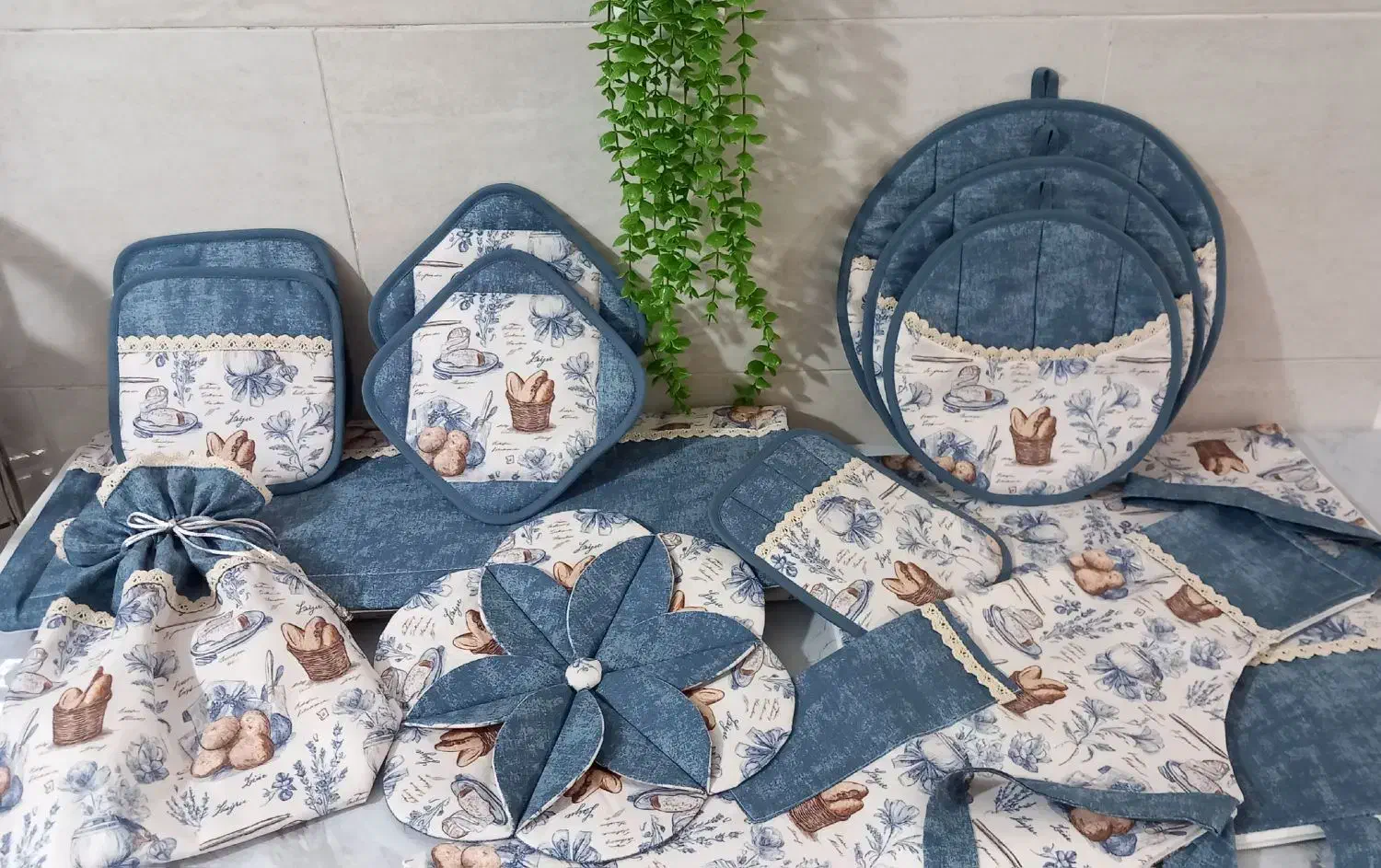 سرویس آشپزخانه عروس|سفره، حوله، دستمال آشپزخانه|قم, پردیسان|دیوار