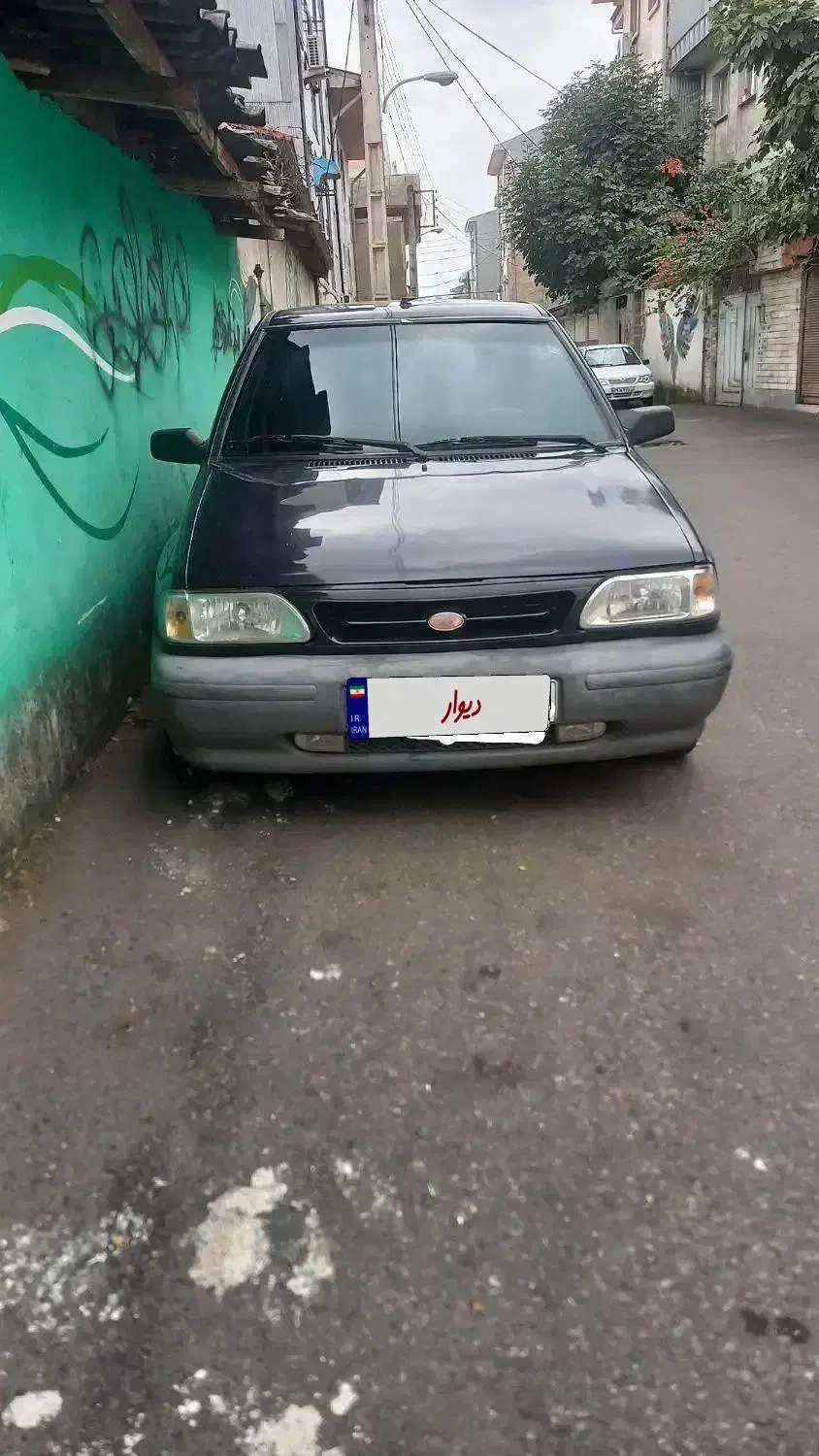 پراید مدل ۸۸ مشکی|خودرو سواری و وانت|رشت, چمارسرا|دیوار