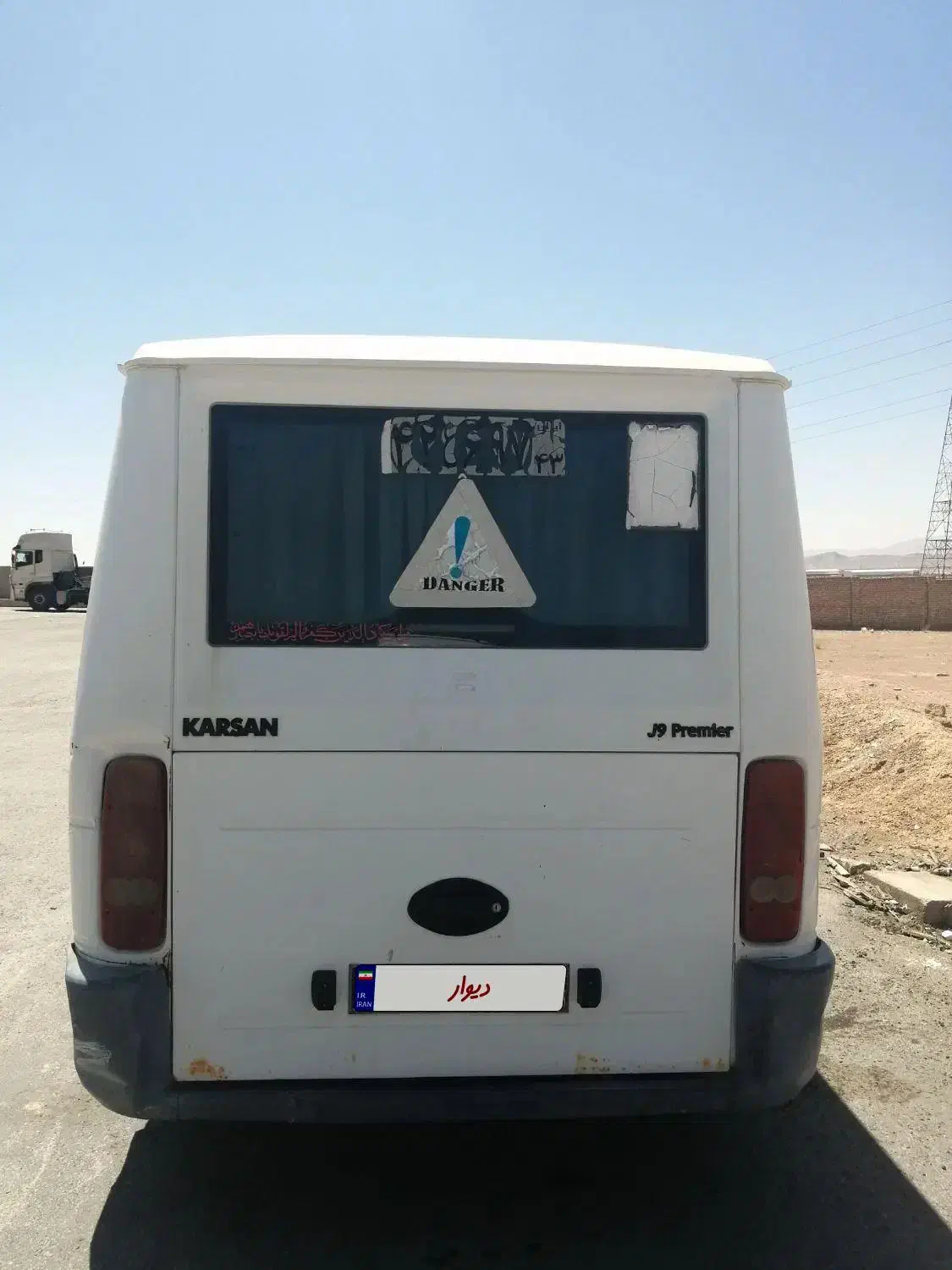 مینی‌بوس کارسان مدل86|خودرو سنگین|مبارکه, |دیوار