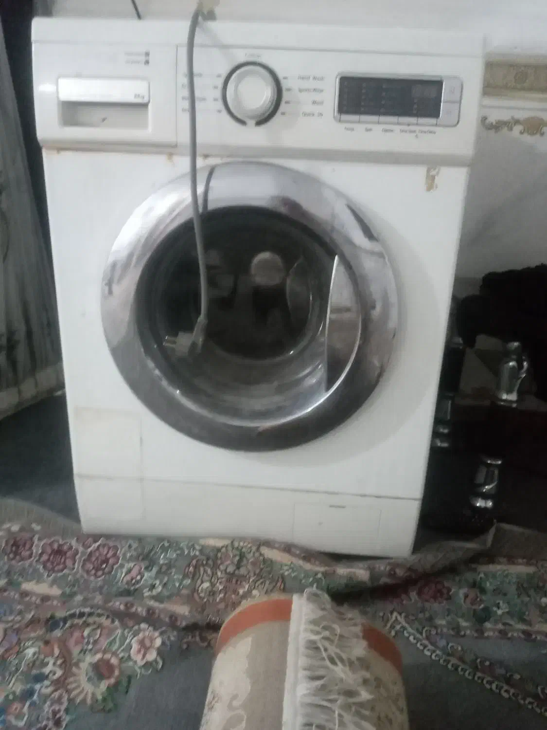 لباسشویی تمام اتوماتیک مارک دوو ۸ کیلویی|ماشین لباسشویی و خشک‌کن لباس|بندر ماهشهر, |دیوار