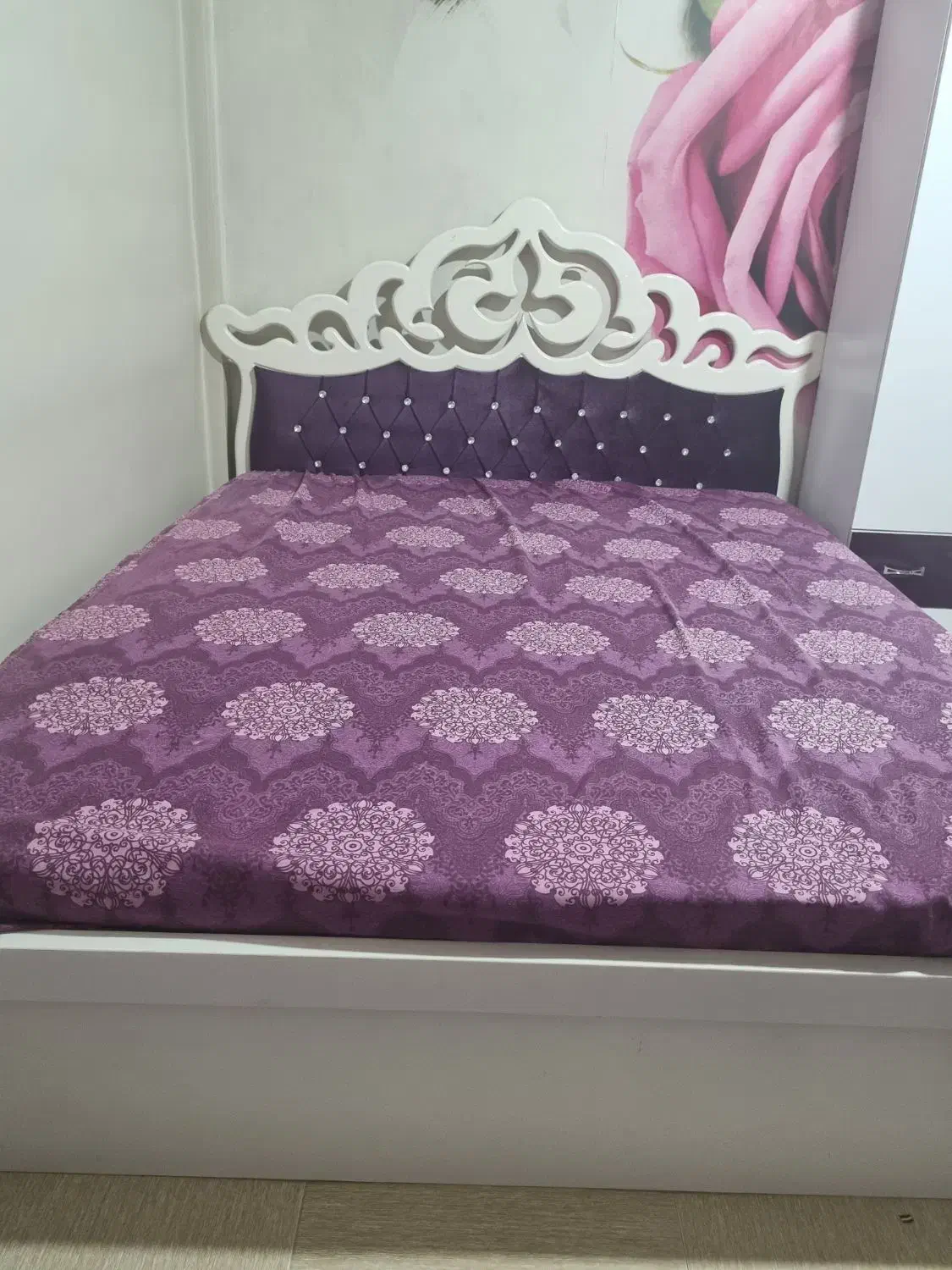 تخت دونفره|تخت و سرویس خواب|گرمدره, |دیوار