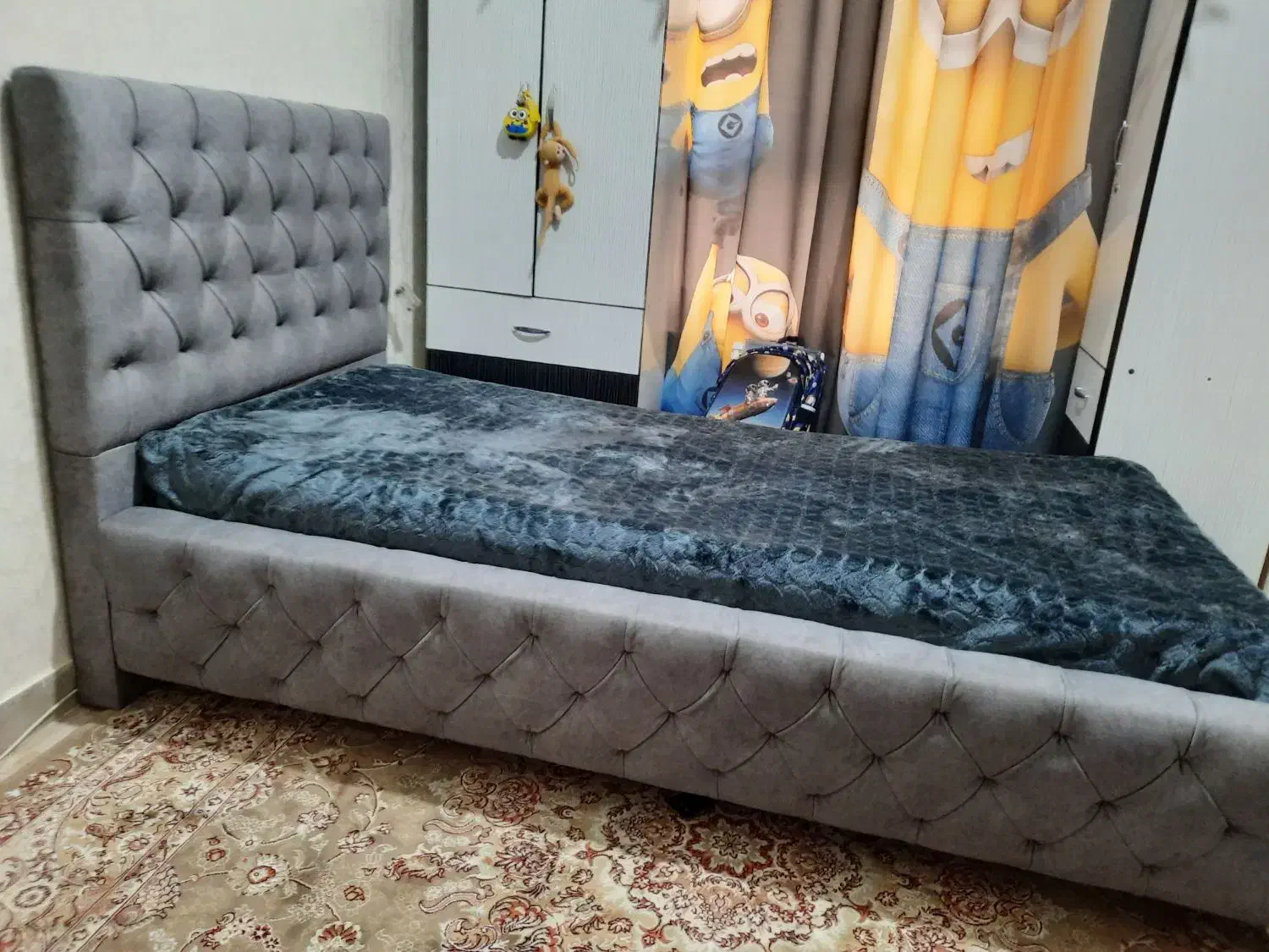 تخت ۹۰*۲۰۰ چستر|تخت و سرویس خواب|تهران, زهتابی|دیوار
