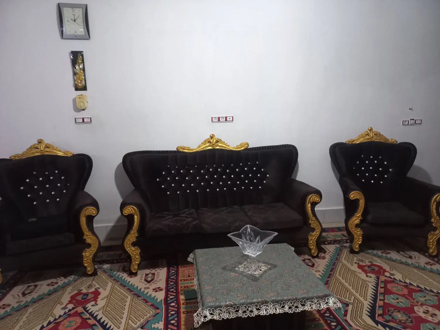 مبل سلطنتی راحتی|مبلمان خانگی و میز عسلی|آبادان, |دیوار