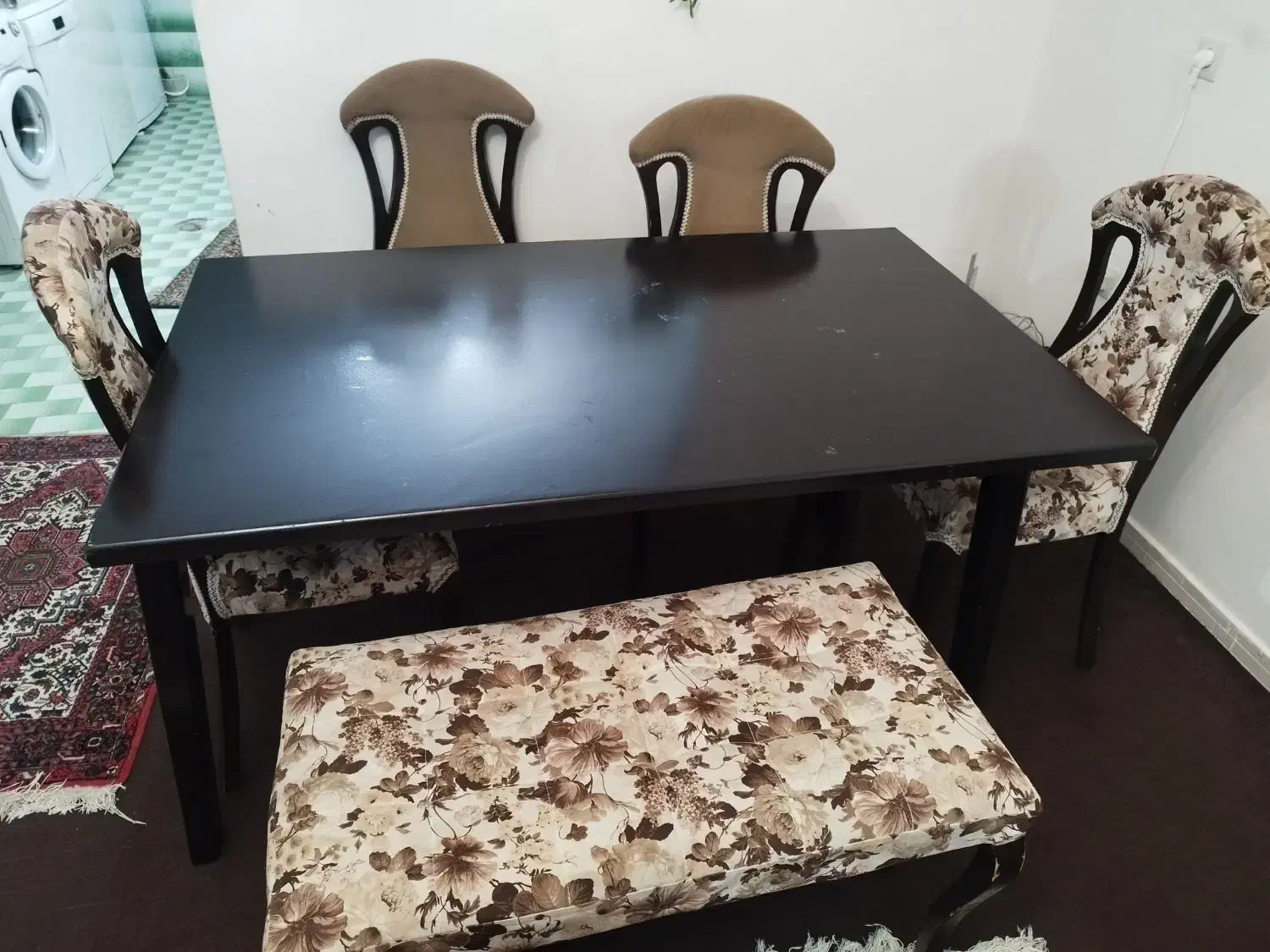 میز غذاخوری|میز و صندلی غذاخوری|زنجان, |دیوار