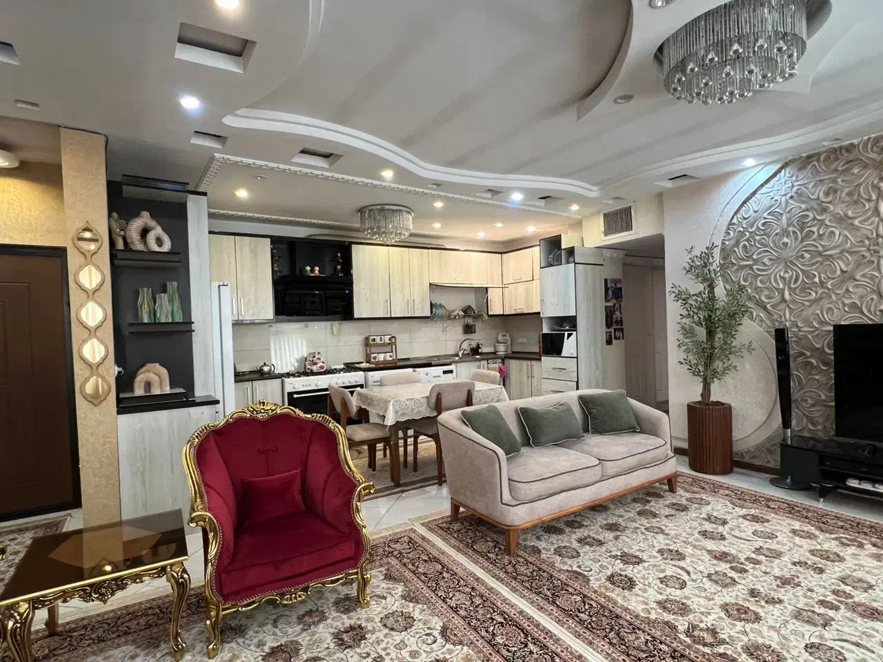 فروش آپارتمان 90 متری فول امکانات طبقه پنجم|فروش آپارتمان|ری, دولتآباد|دیوار