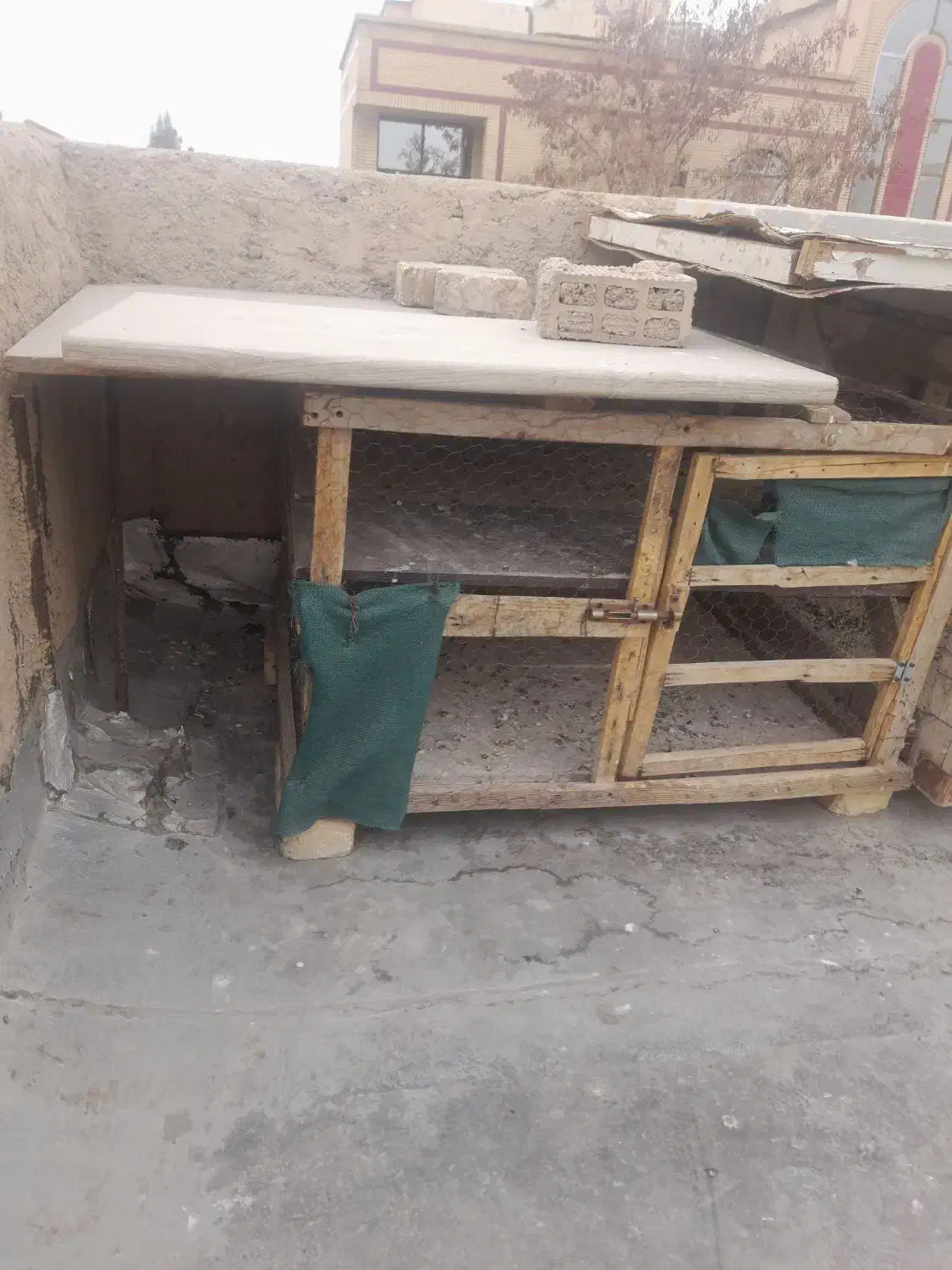 قفس چوبی|لوازم جانبی حیوانات|شاهینشهر, شهرک ردانی پور|دیوار