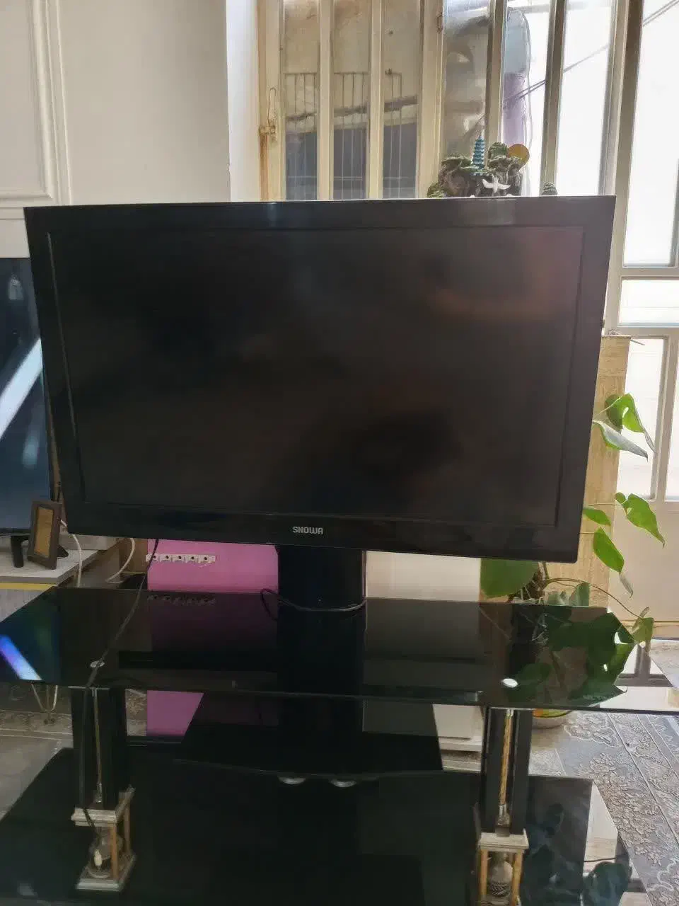 تلویزیون اسنوا با میز تلویزیون|تلویزیون و پروژکتور|یزد, |دیوار