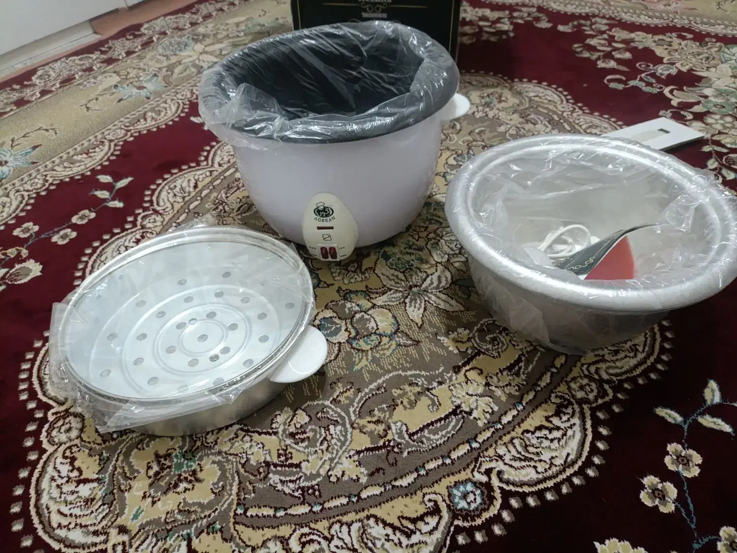 پلوپز و آرامپز و بخار پز سه کاره آگرین اکبند|اجاق گاز و لوازم برقی پختوپز|کرج, شهرک امام رضا (ع)|دیوار