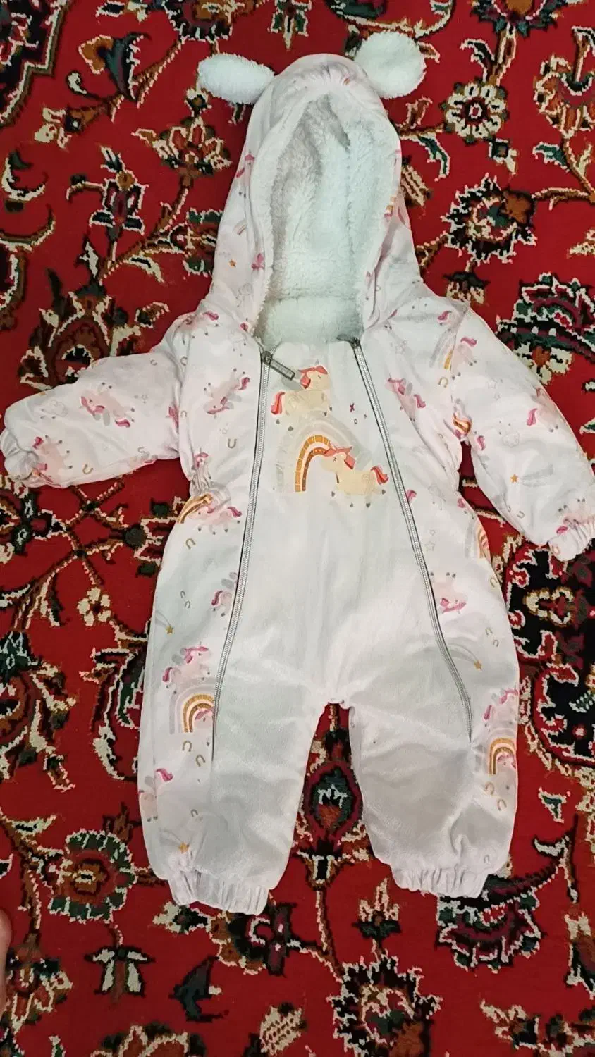 کاپشن سرهمی دخترونه|کفش و لباس بچه|آران و بیدگل, |دیوار