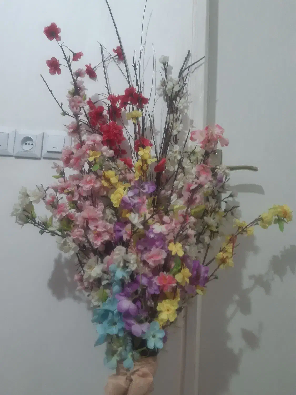 گل مصنوعی شکوفه|گل مصنوعی|بهارستان, |دیوار