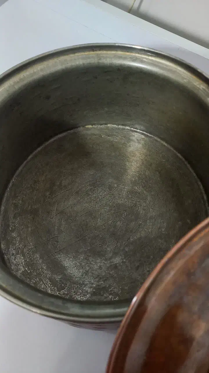 ظروف مسی زنجان|کلکسیون اشیاء عتیقه|اردبیل, |دیوار