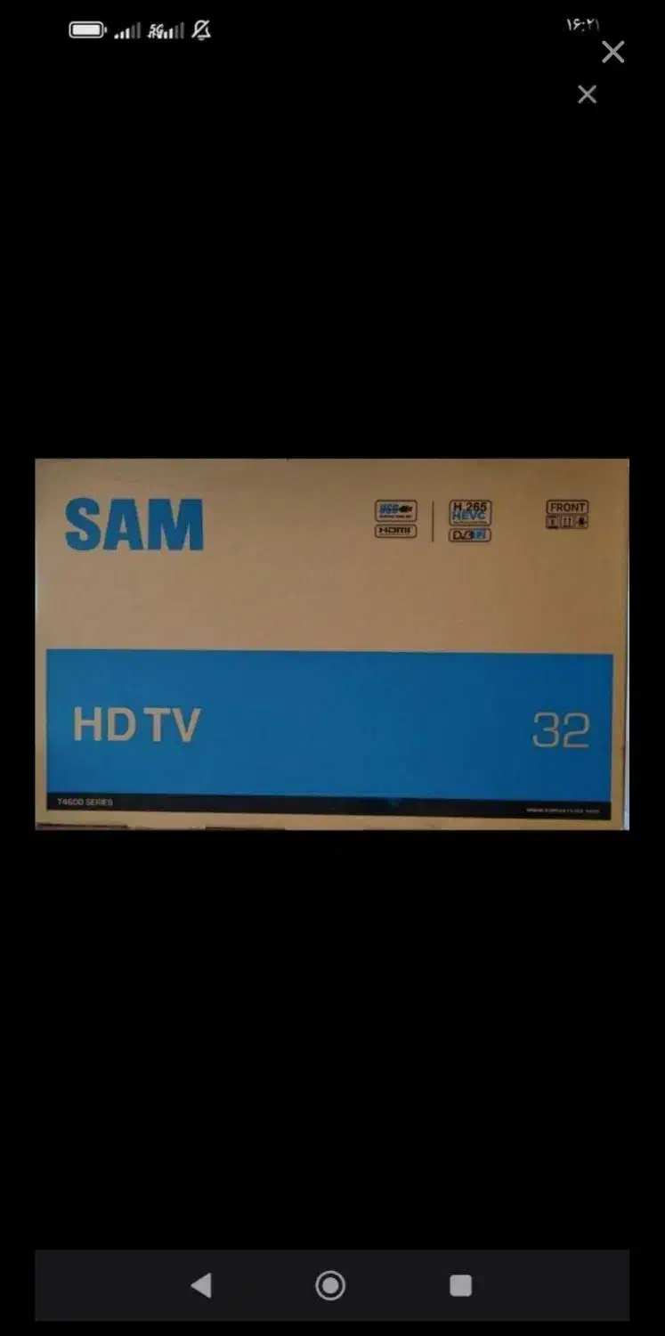 تلویزیون ۳۲ اینچ سام الکترونیک|تلویزیون و پروژکتور|اصفهان, صدف|دیوار