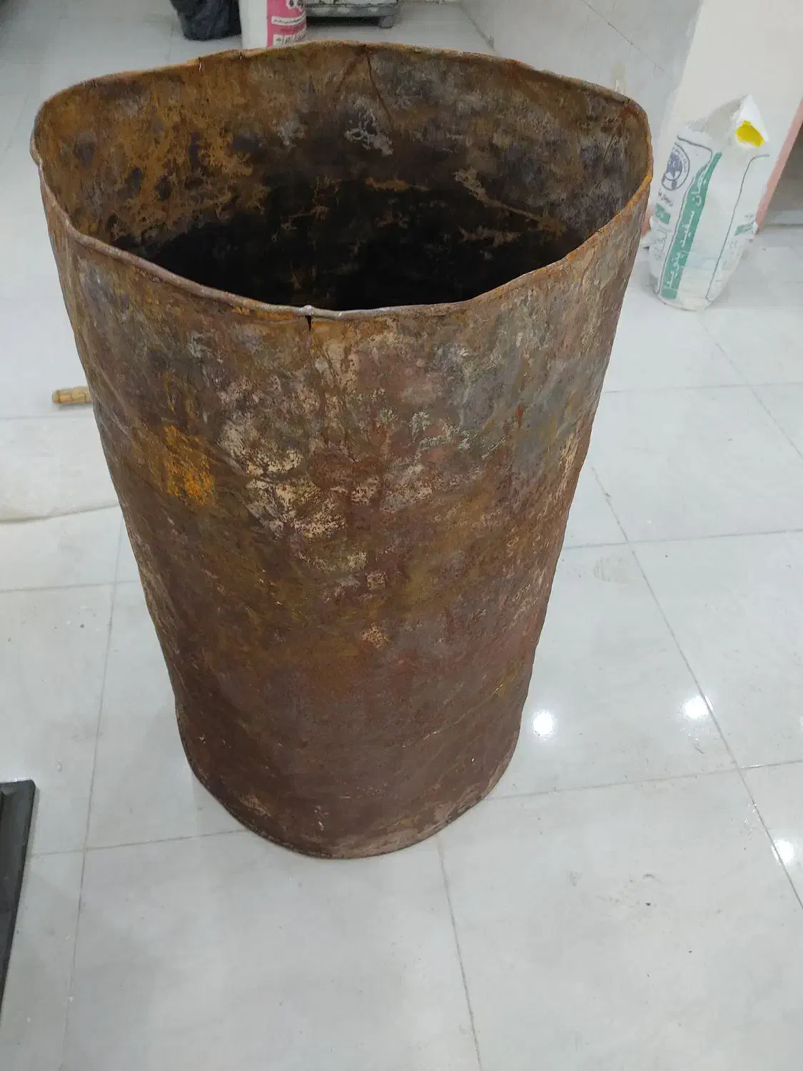 بشکه آهنی مخصوص کار|مصالح و تجهیزات ساختمان|دورود, |دیوار